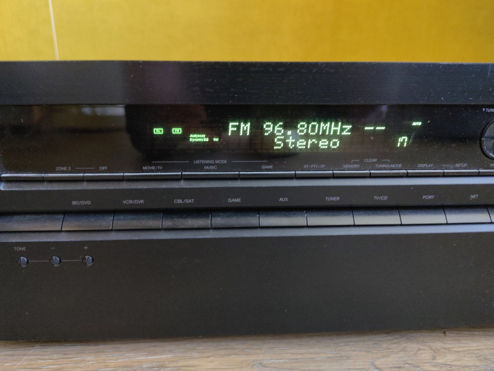 Onkyo TX-NR509 AV Receiver met afstandsbediening, Gebruikt, Verzenden, 60 tot 120 watt, Onkyo