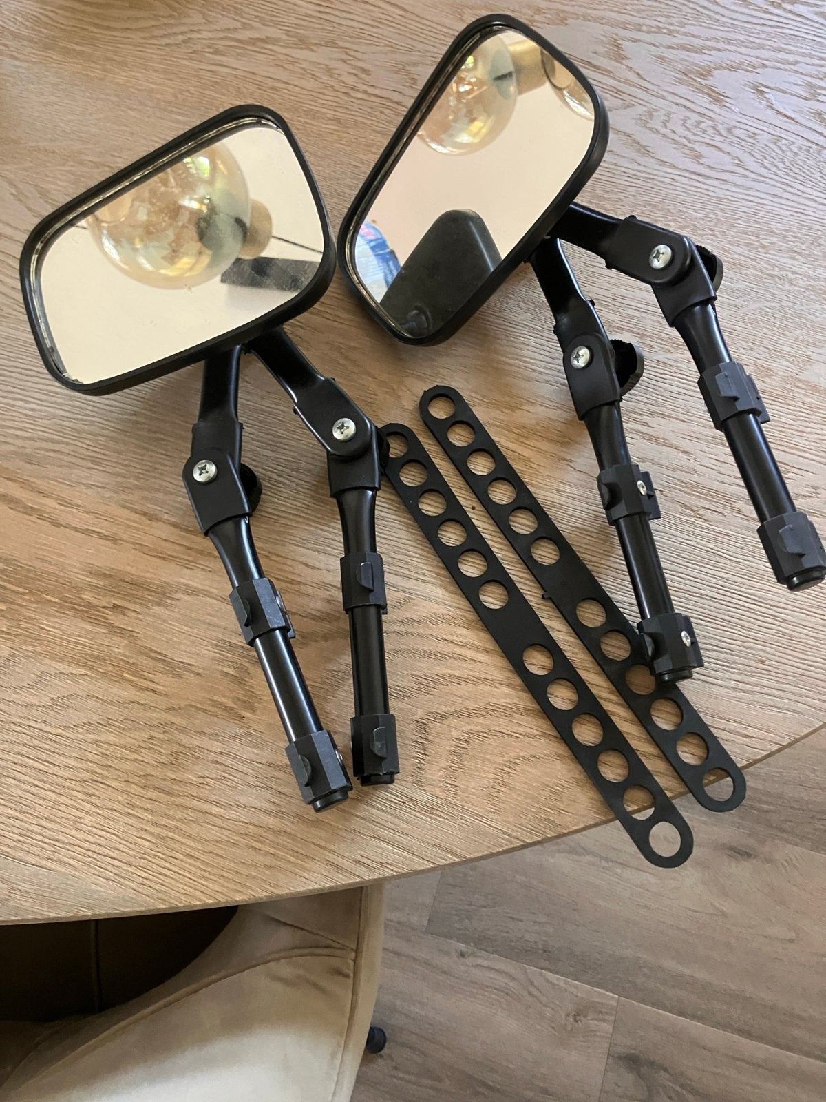 Caravanspiegels - Set van 2, Caravans en Kamperen, Ophalen, Gebruikt