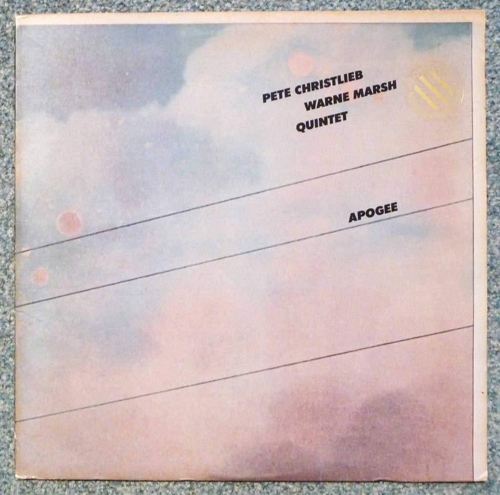 Pete Christlieb, Warne Marsh Quintet – Apogee, Ophalen of Verzenden, 12 inch, Jazz, LP