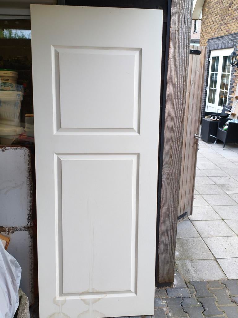 Paneeldeur 83 x 211 cm, Ophalen, Gebruikt, 80 tot 100 cm, Binnendeur