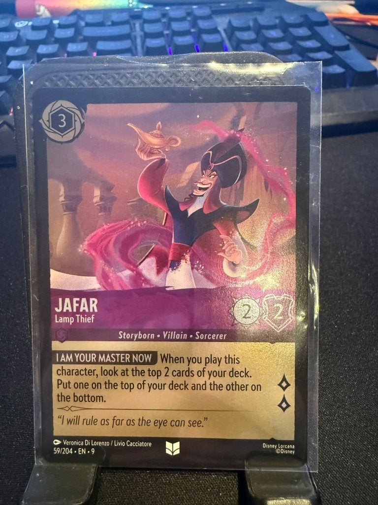 Disney Lorcana TCG - First Chapter & Set 9 Foils, Verzamelen, Disney, Nieuw, Beeldje of Figuurtje, Overige figuren, Ophalen of Verzenden