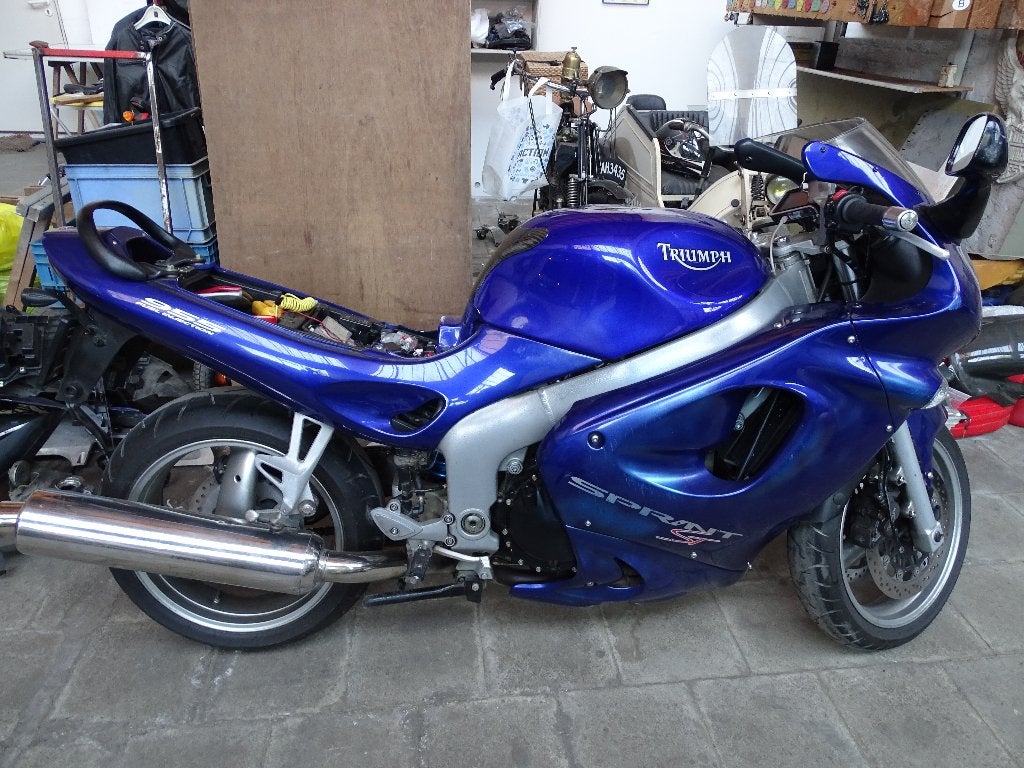onderdelen te koop  van een triumph sprint st 955i, Ophalen of Verzenden, Gebruikt