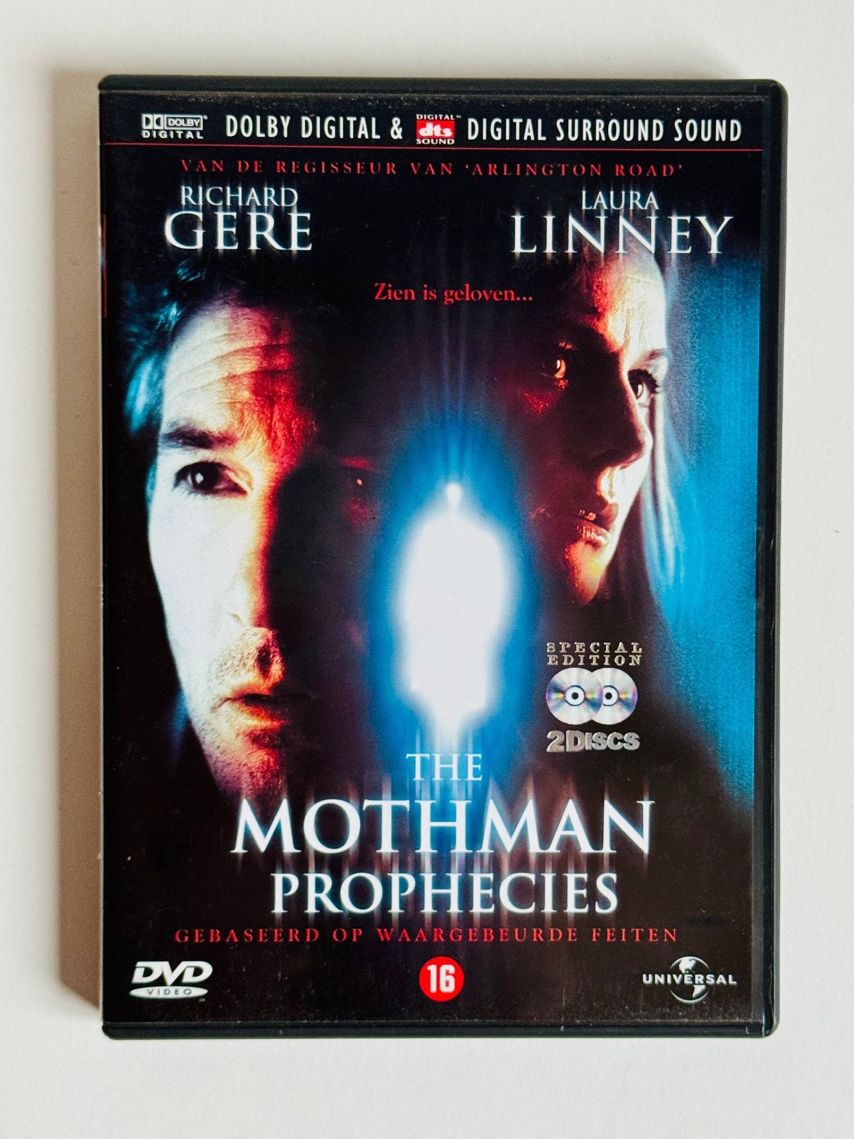 The Mothman Prophecies – Special Edition 2 Disc | DVD, Vanaf 16 jaar, Ophalen of Verzenden, Zo goed als nieuw