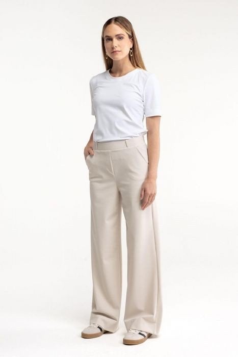 NIEUW! Studio Anneloes Lexie trousers broek KIT XS, Studio Anneloes, Verzenden, Beige, Nieuw