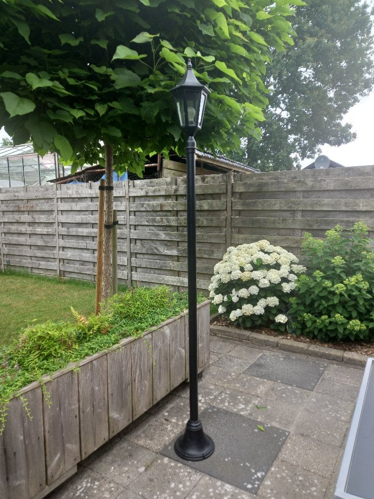 Buiten lantaarnpaal, Tuin en Terras, Buitenverlichting, Ophalen, Overige materialen, Gebruikt, Staande lamp