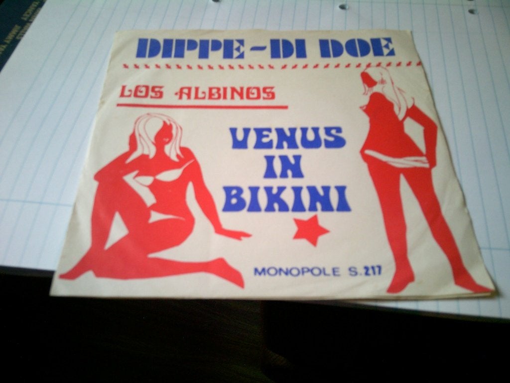 LOS ALBINOS DIPPIE - DI DOE - VENUS IN BIKINI, 7 inch, Ophalen of Verzenden, Levenslied of Smartlap, Fotohoes