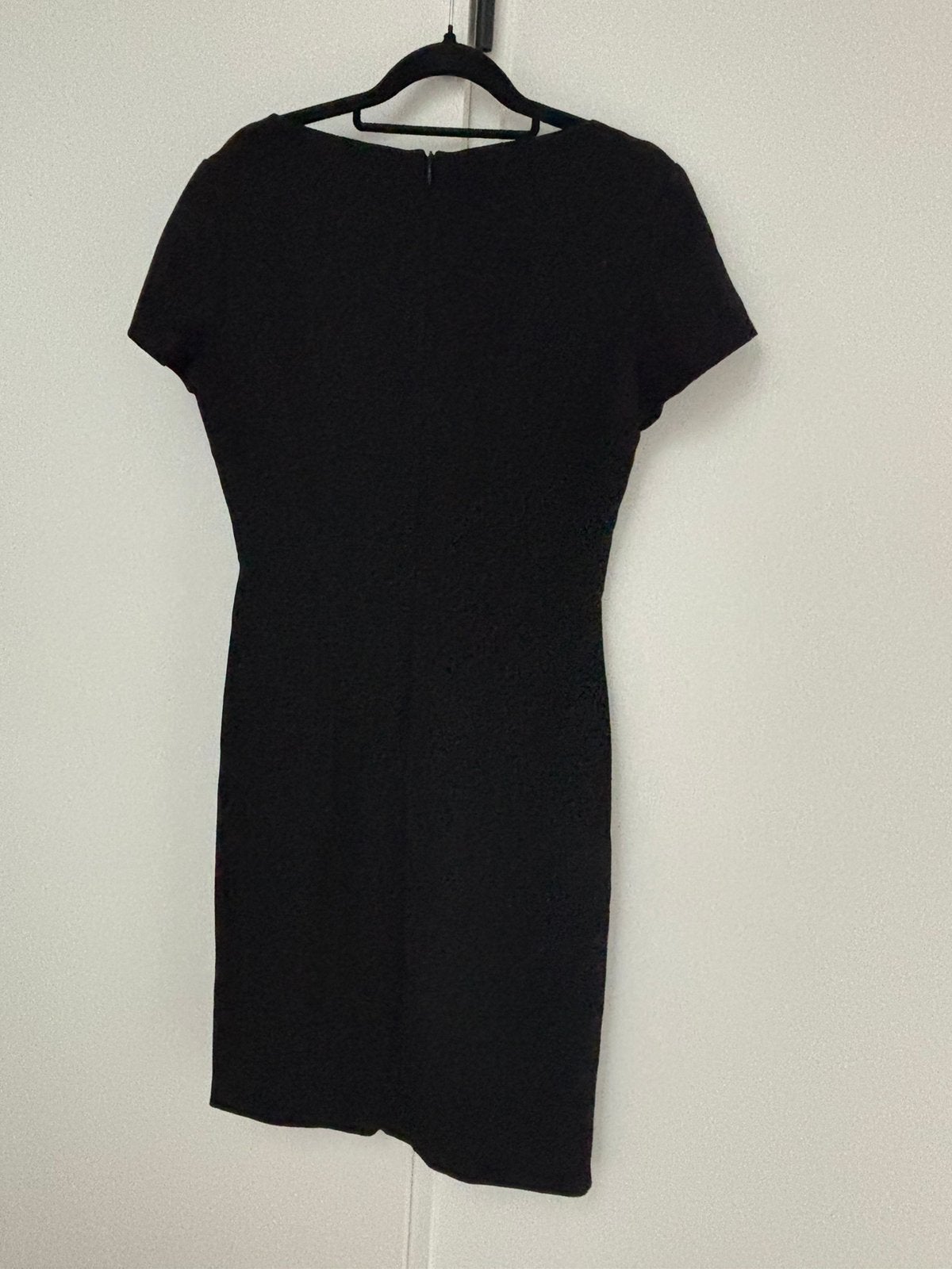 Ladress jurk zwart maat s, Kleding | Dames, Ophalen of Verzenden, Zo goed als nieuw, Zwart, Knielengte