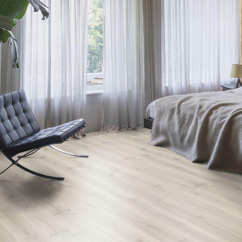 Laminaat Wit grijze eik AC-4 €9,95p/m2, Grijs, 75 m² of meer, Nieuw, Ophalen of Verzenden