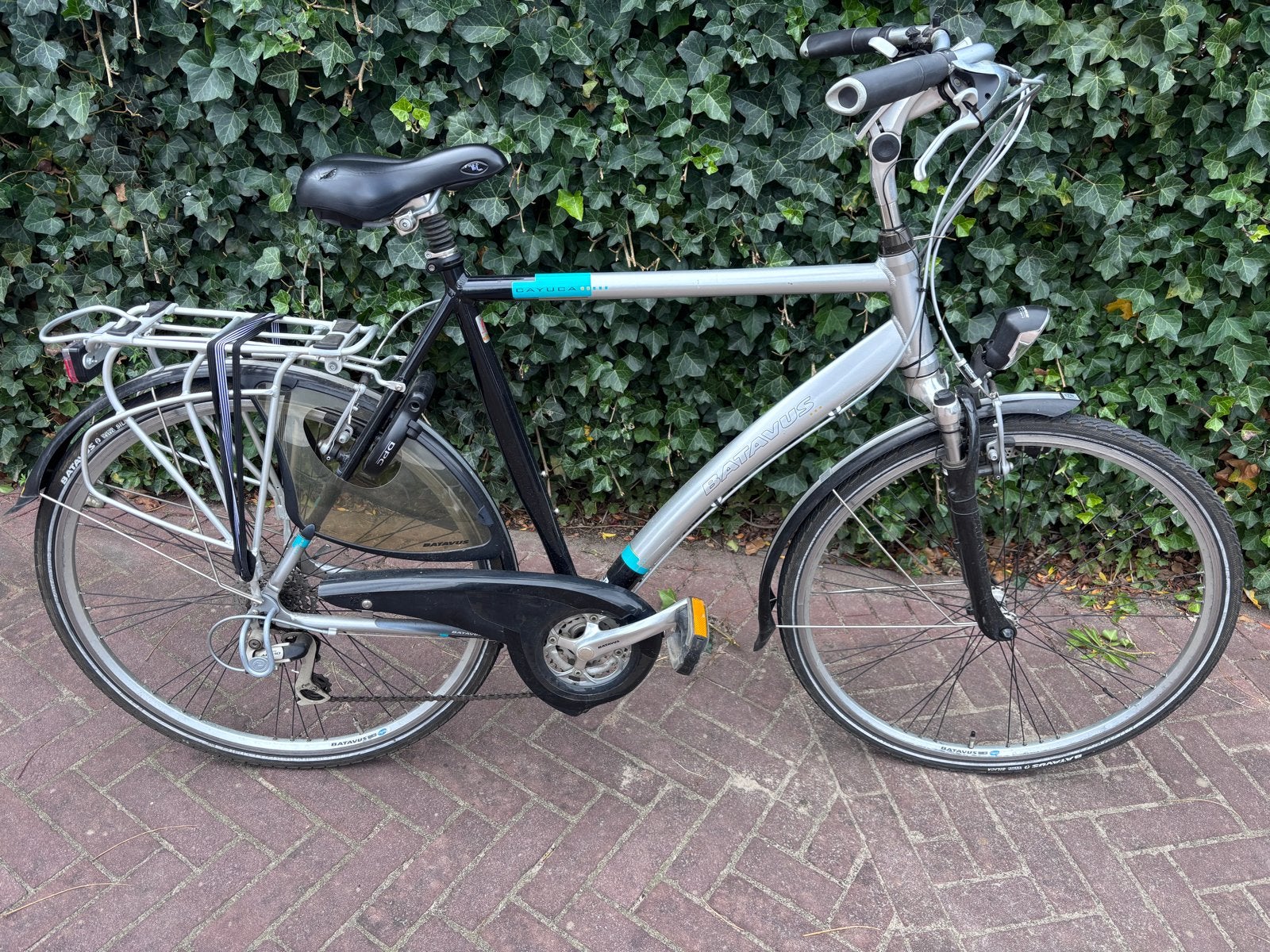 Batavus Cayuca herenfiets 61 cm, 24 versnellingen, Ophalen, Gebruikt, Batavus, Versnellingen