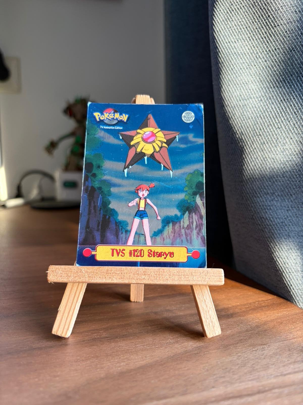 TV5 #120 Staryu (Holo) - Pokemon TV Topps 1999, Ophalen of Verzenden
