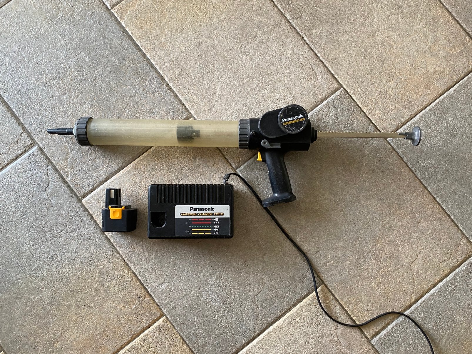 Panasonic accu kitpistool, Gebruikt, Onbekend, Ophalen of Verzenden, Nvt
