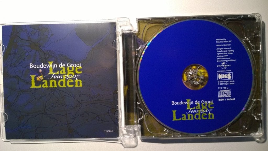 Boudewijn de Groot - Lage Landen Tour 2007, Ophalen of Verzenden, Zo goed als nieuw, Pop