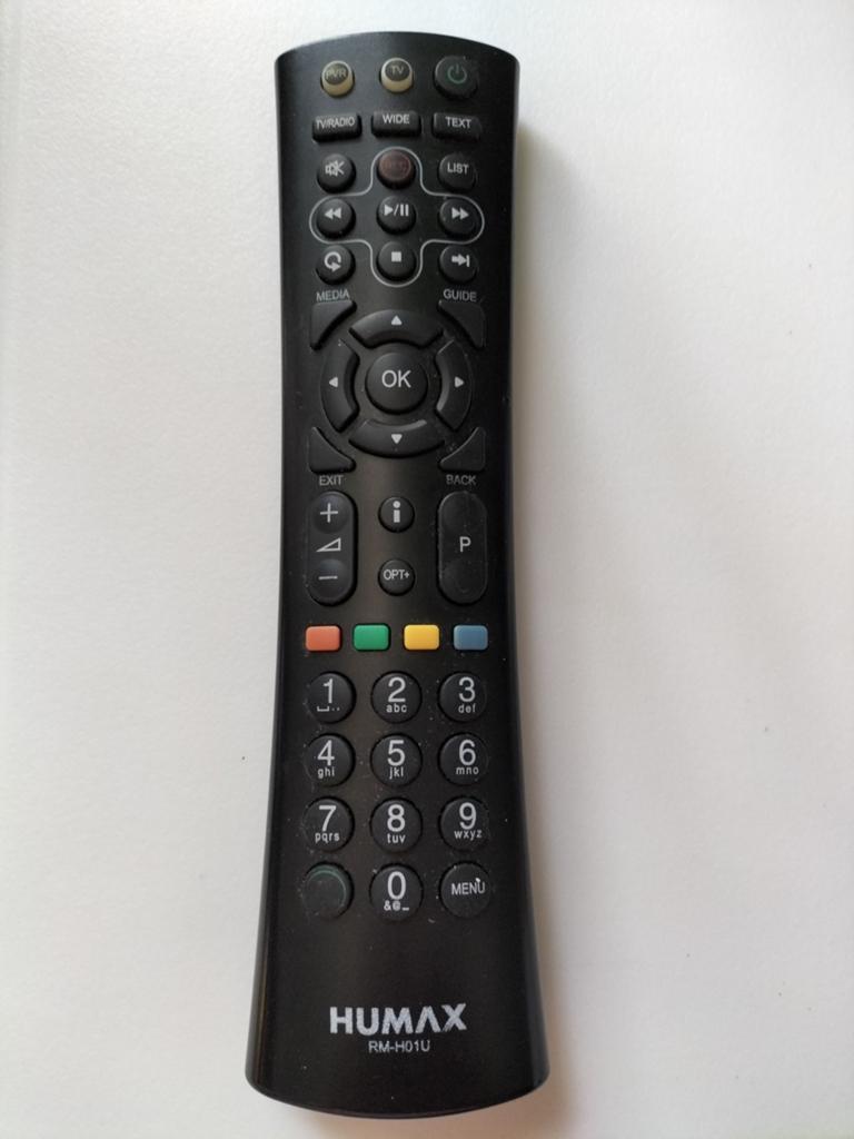 Humax RM-H01U Afstandsbediening voor IRHD-5300C, Audio, Tv en Foto, Afstandsbedieningen, Ophalen of Verzenden