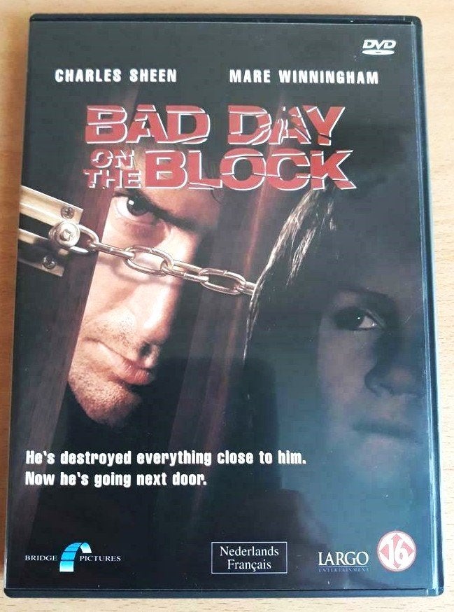 Bad Day on the Block (1997) Charlie Sheen, Engels, Vanaf 16 jaar, Nederlands, Actiethriller