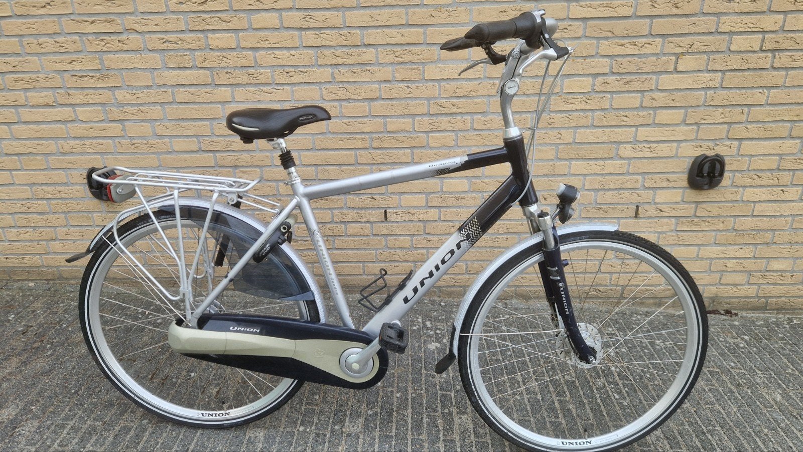 Herenfiets UNION 28 inch 7 versnellingen, Gebruikt, UNION, Versnellingen, Trommelrem