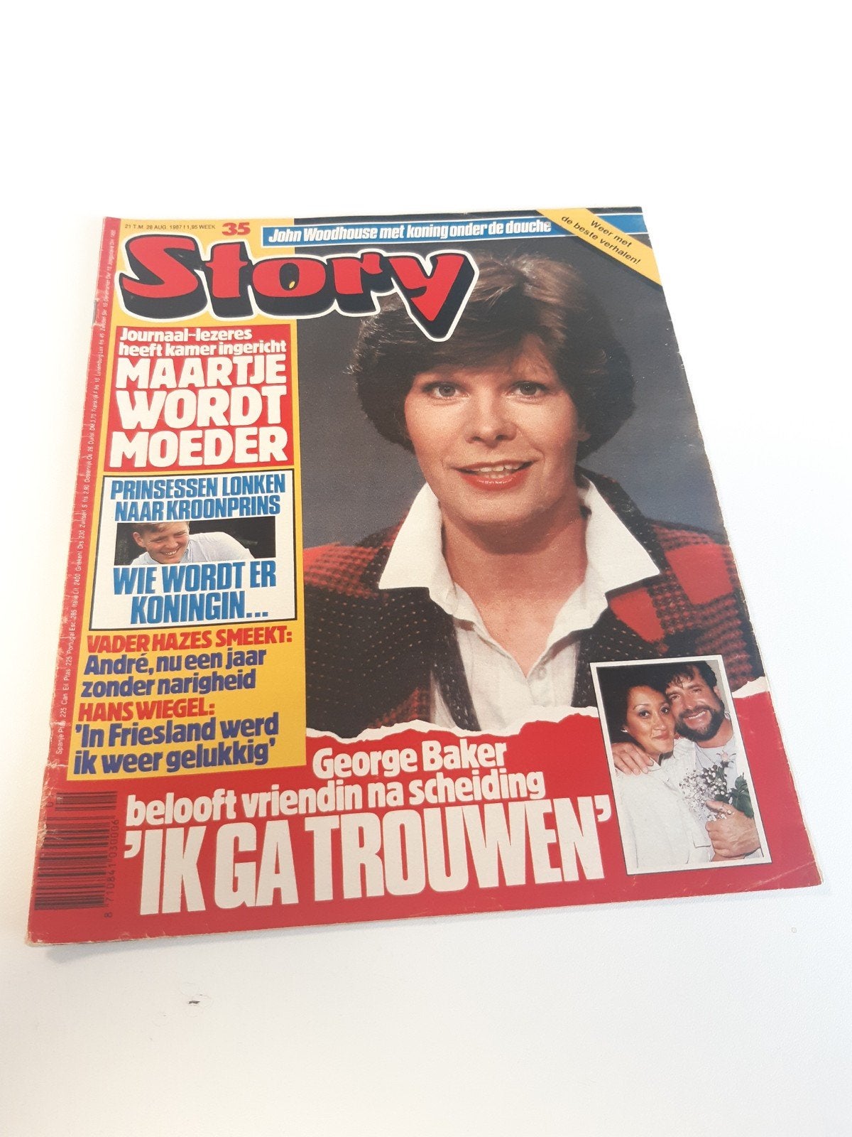 Story 1987. Nr. 35. Maartje van Weegen. George Baker. Andre, Verzamelen, Verzenden, 1980 tot heden, Tijdschrift
