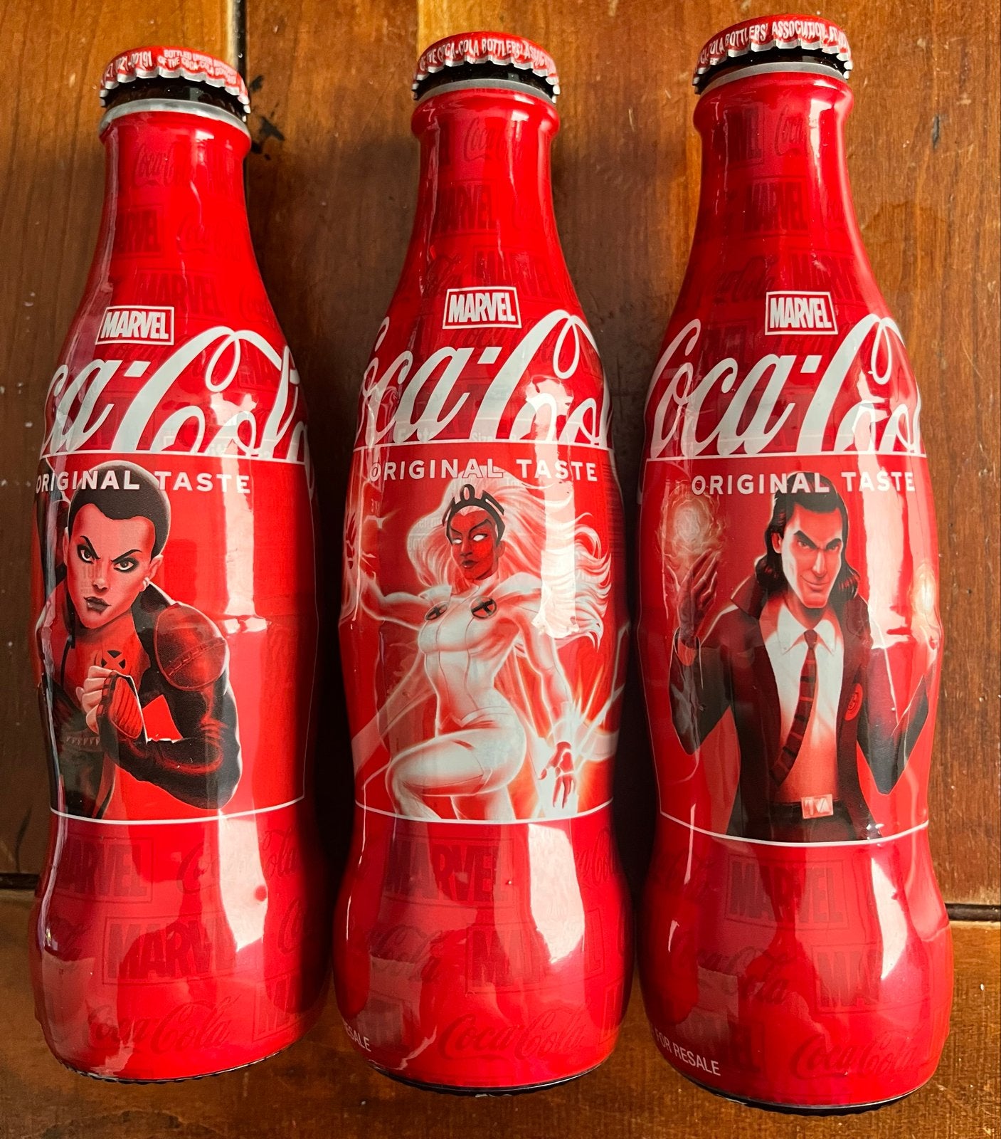 Coca-Cola Marvel Limited Edition Flessen (3 stuks), Verzamelen, Ophalen of Verzenden, Nieuw