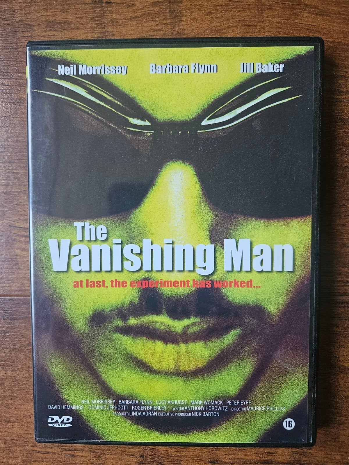 The Vanishing Man DVD - Actie/SF Thriller, Gebruikt, Vanaf 16 jaar, Nederlands, Actiethriller