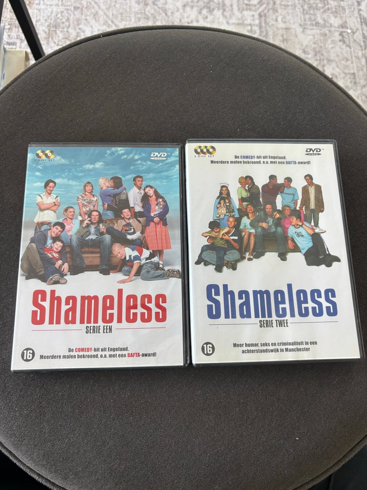 Shameless (UK) Seizoen 1 & 2 DVD Boxset, Vanaf 16 jaar, Seizoen 1, Nederlands, Ophalen of Verzenden