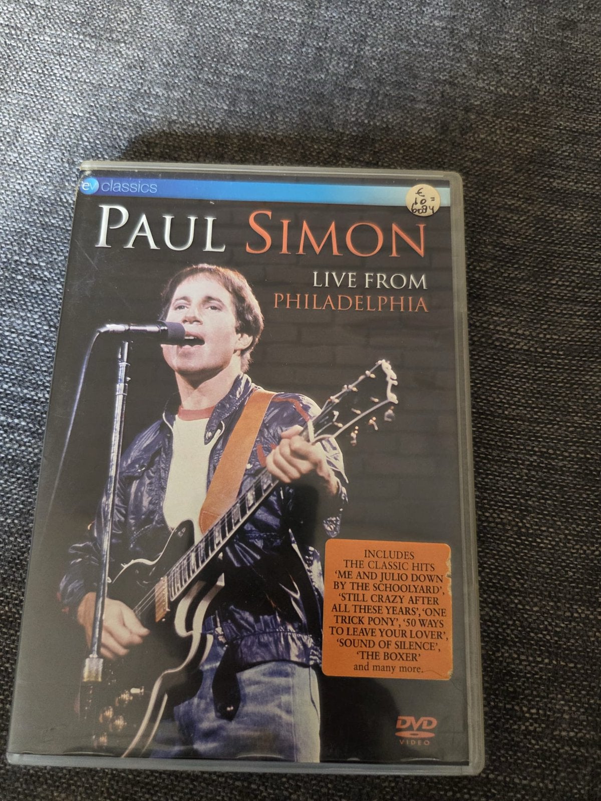 Paul Simon - Live From Philadelphia  !!, Cd's en Dvd's, Alle leeftijden, Ophalen, Zo goed als nieuw, Concert