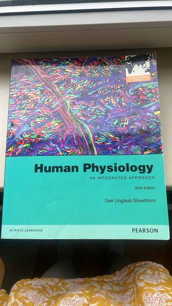 Human Physiology: An Integrated Approach - 6e editie, Boeken, Studieboeken en Cursussen, Zo goed als nieuw, WO, Beta, Ophalen of Verzenden