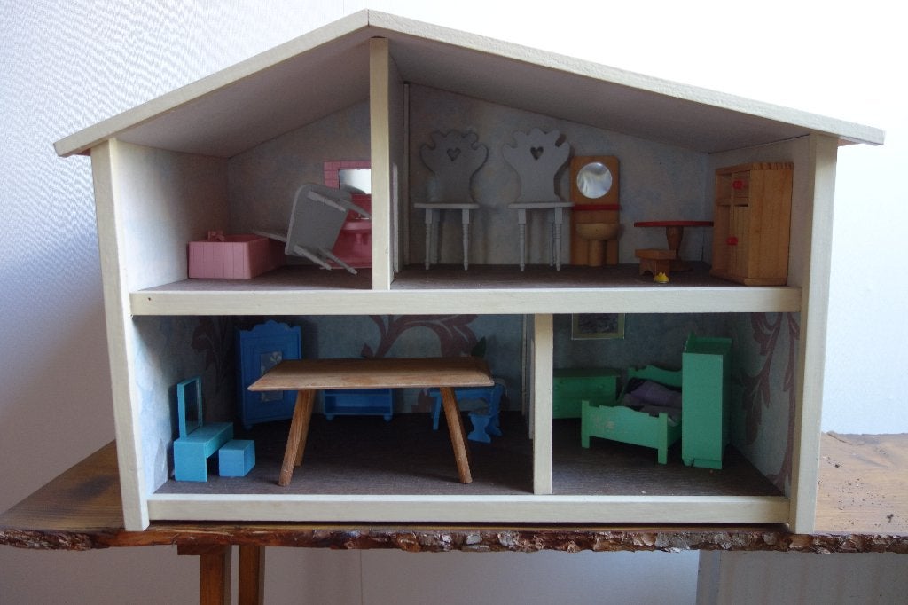 poppenkast, Kinderen en Baby's, Speelgoed | Poppen, Ophalen, Gebruikt, Overige typen