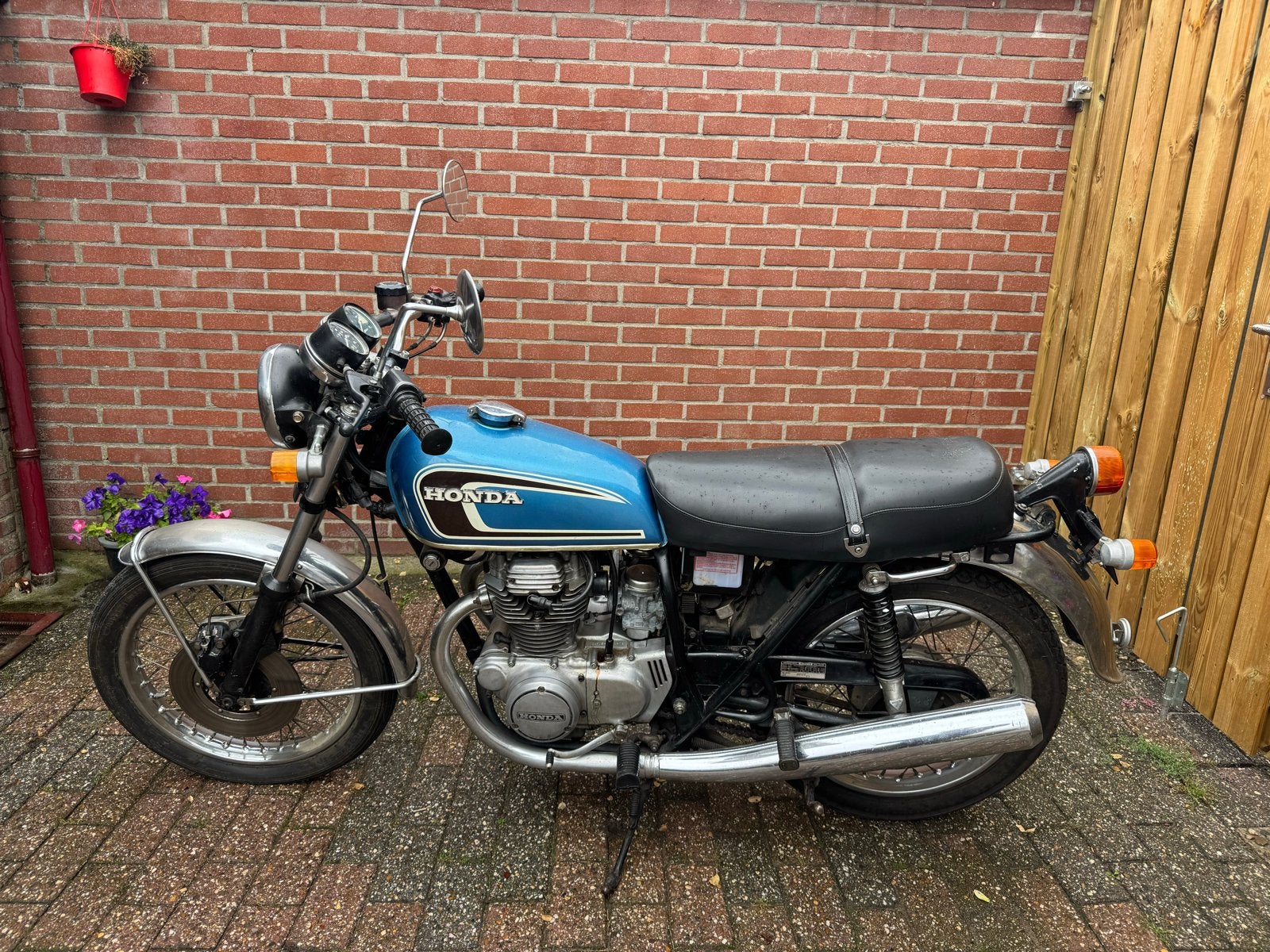 Honda CB250G uit 1974 - MOET WEG, Motoren, 250 cc, 2 cilinders, Gebruikt, Particulier