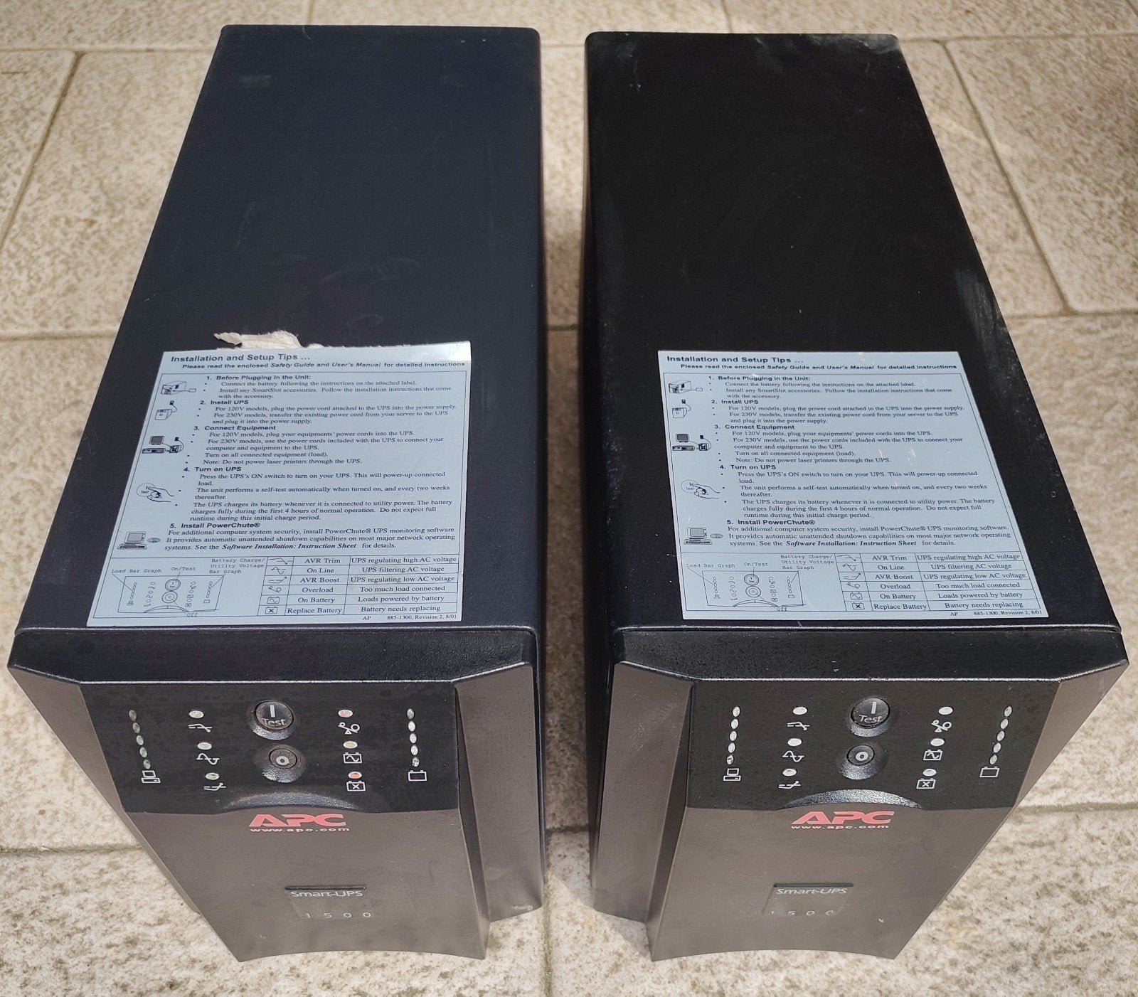 APC Smart-UPS SUA1500I noodstroom (excl accu), Ophalen of Verzenden, Gebruikt