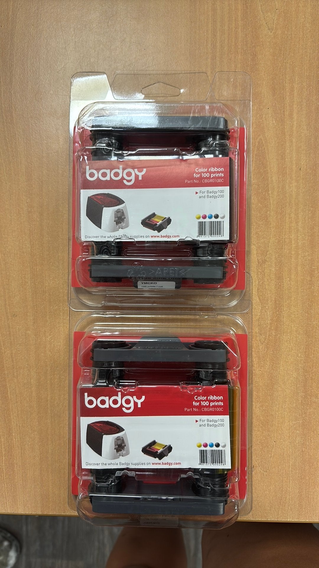 Printer lint voor badgy200, Ophalen