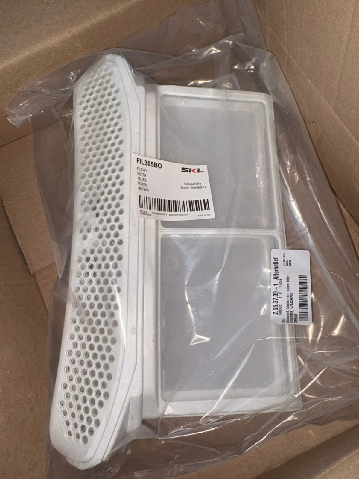 Nieuw Bosch/Siemens pluizenfilter droger, Ophalen, Zo goed als nieuw, Condens, Minder dan 85 cm