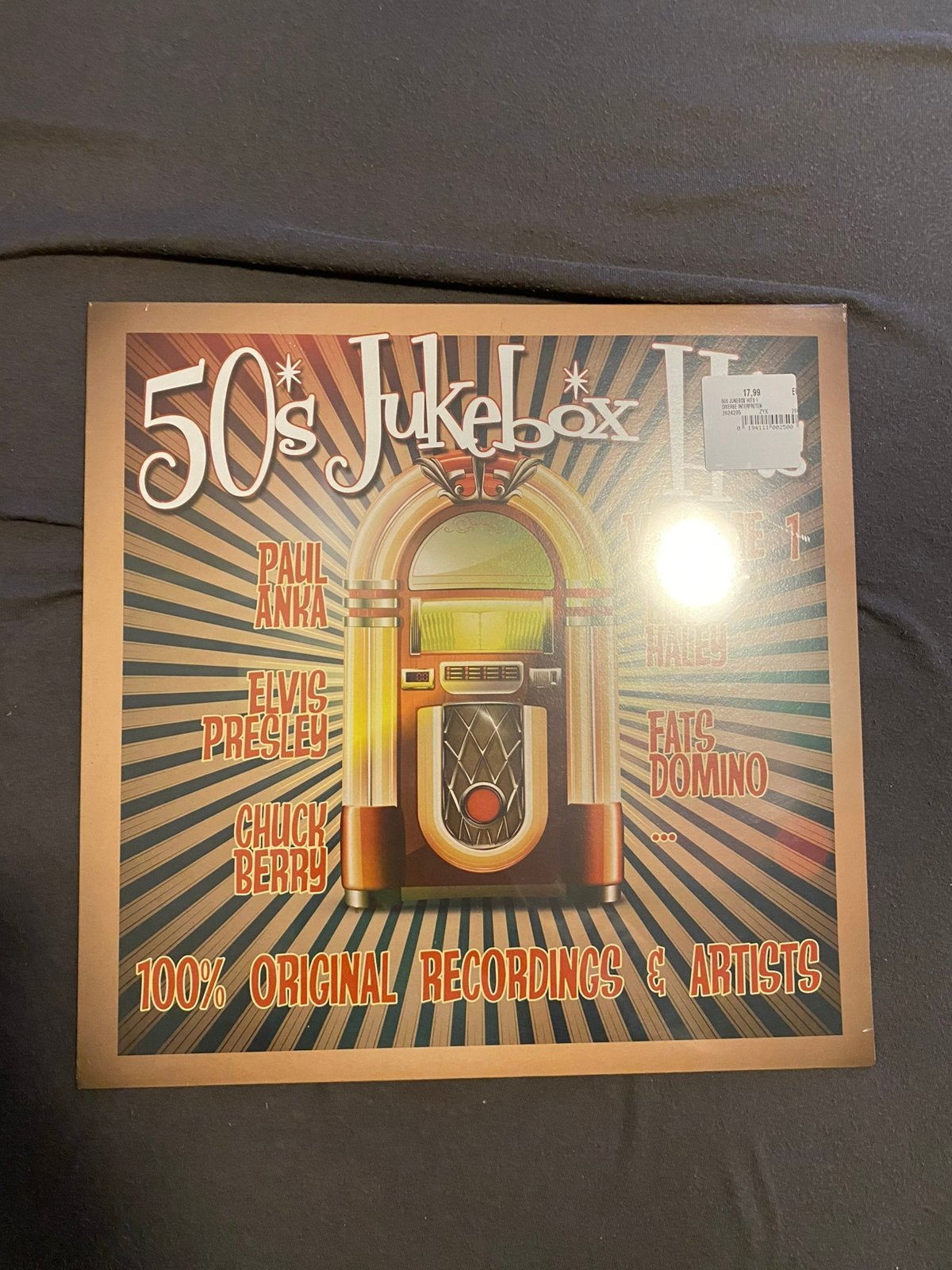 50s Jukebox Hits Vinyl Sealed, Cd's en Dvd's, Vinyl | Verzamelalbums, Ophalen of Verzenden, Zo goed als nieuw, Overige formaten