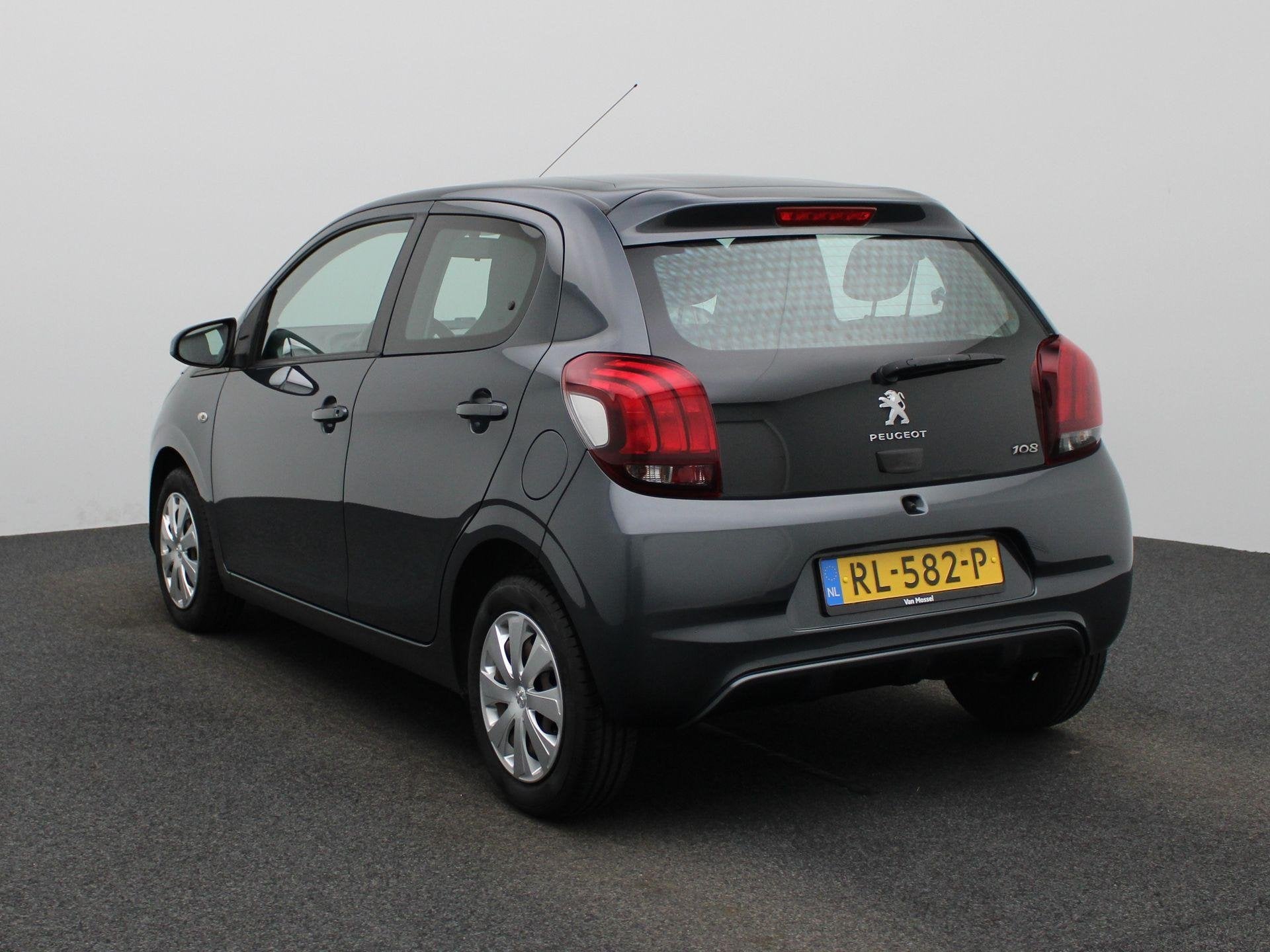 Peugeot 108 1.0 e-VTi Active | Airco | LED |, Voorwielaandrijving, 12 maanden, Stof, Gebruikt