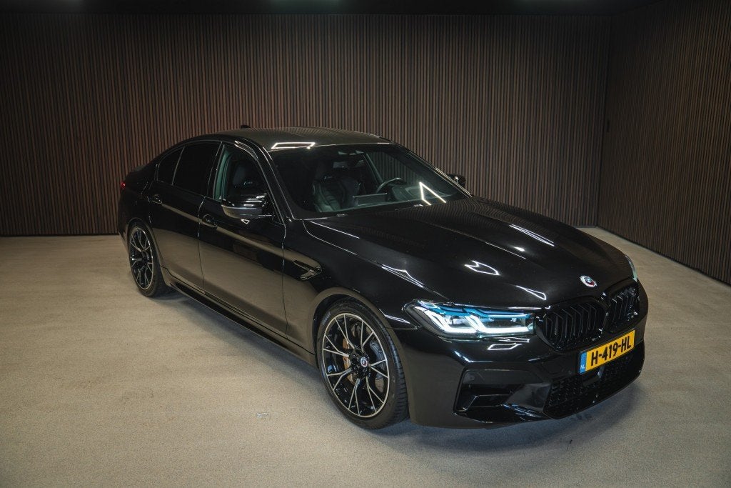 Bmw M5 m5C, keramisch, Facelift pakket, stoel-venti, carbon, Automaat, Gebruikt, 2000 kg, Zwart