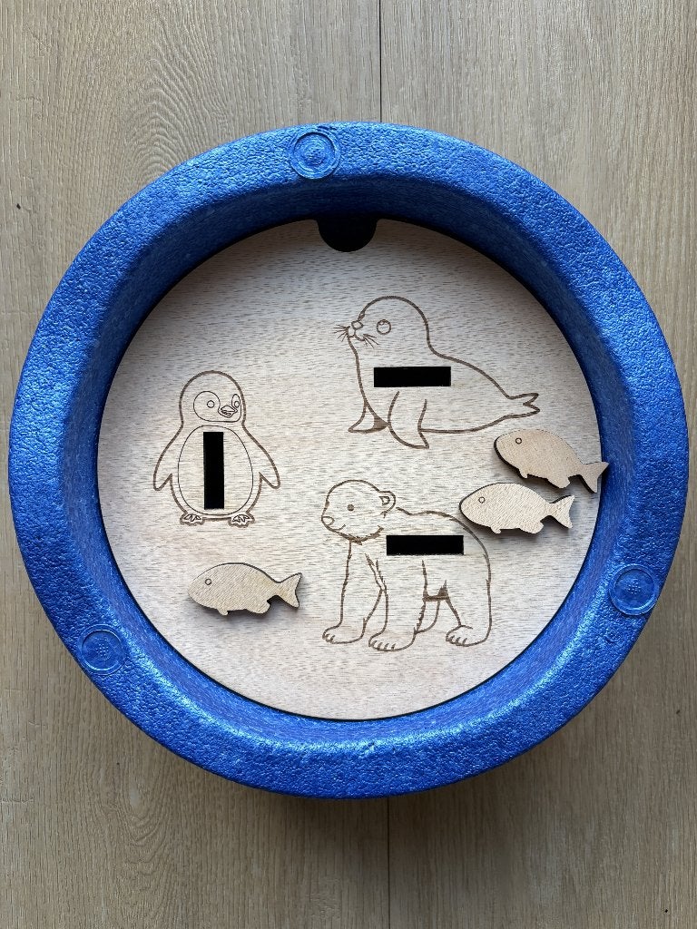 Insert Stapelstein pooldieren, Kinderen en Baby's, Ophalen of Verzenden, Nieuw, Puzzelen