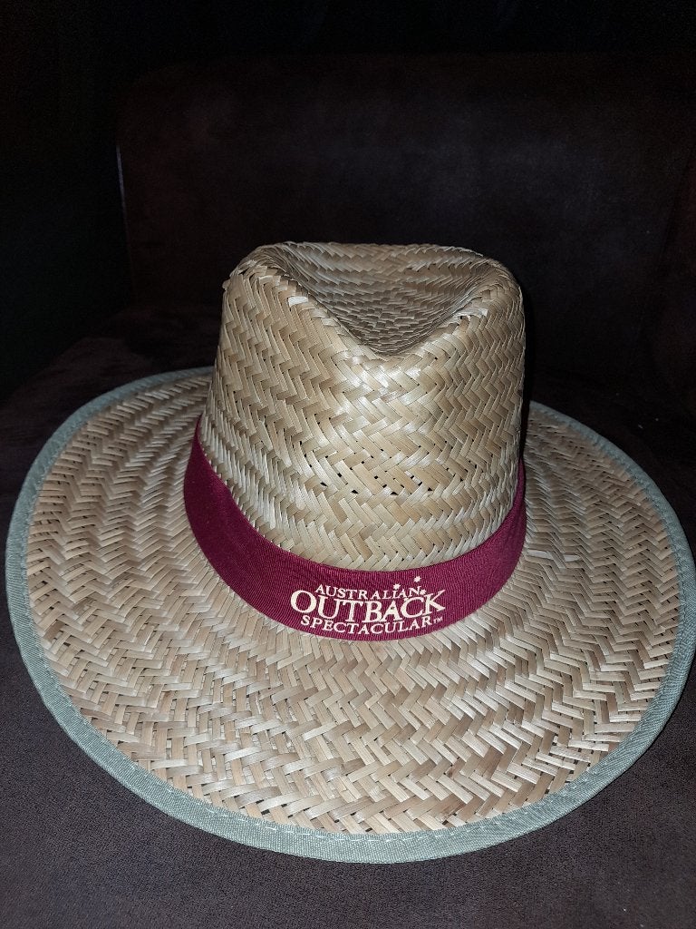 Cowboy hoed Australisch, Ophalen of Verzenden, Zo goed als nieuw, 56 of 57 cm (M, 7 of 7⅛ inch), Hoed