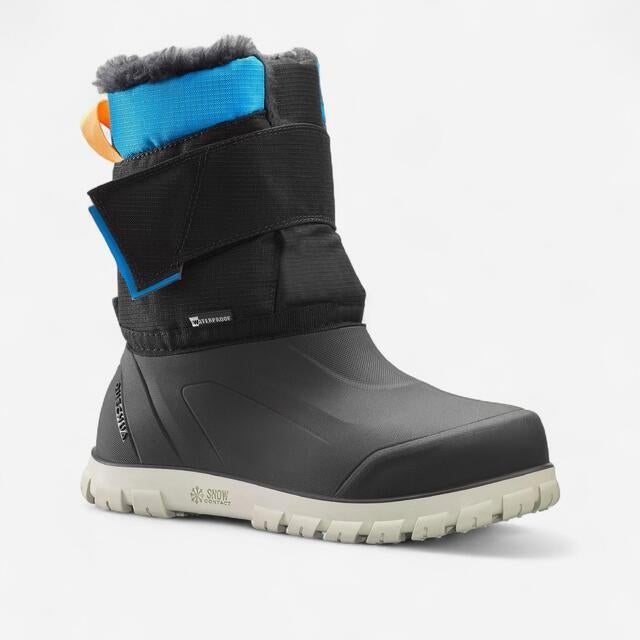 QUECHUA Warme waterdichte kinder snowboots, Kinderen en Baby's, Ophalen of Verzenden, Jongen, Laarzen, Zo goed als nieuw