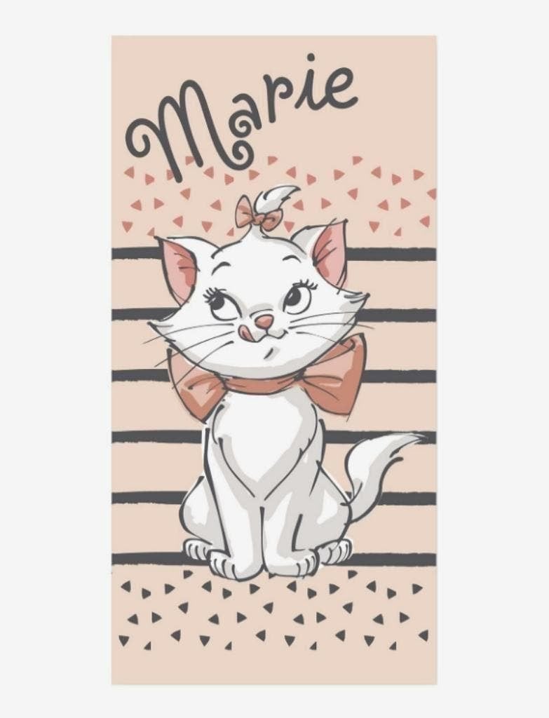 Marie Cat Badlaken / Strandlaken - Disney - Katoen, Kinderen en Baby's, Kinderkleding | Kinder-zwemkleding, Disney, Meisje, One size