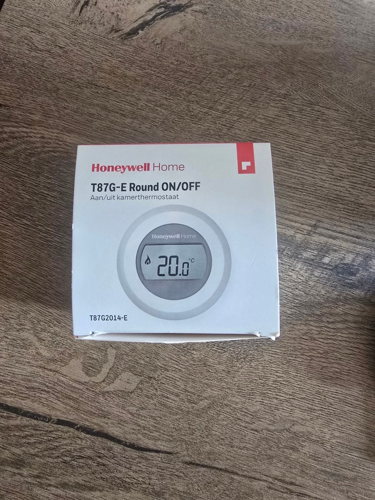 Honeywell Home T87G-E Round ON/OFF Kamerthermostaat, Ophalen of Verzenden, Slimme thermostaat, Nieuw