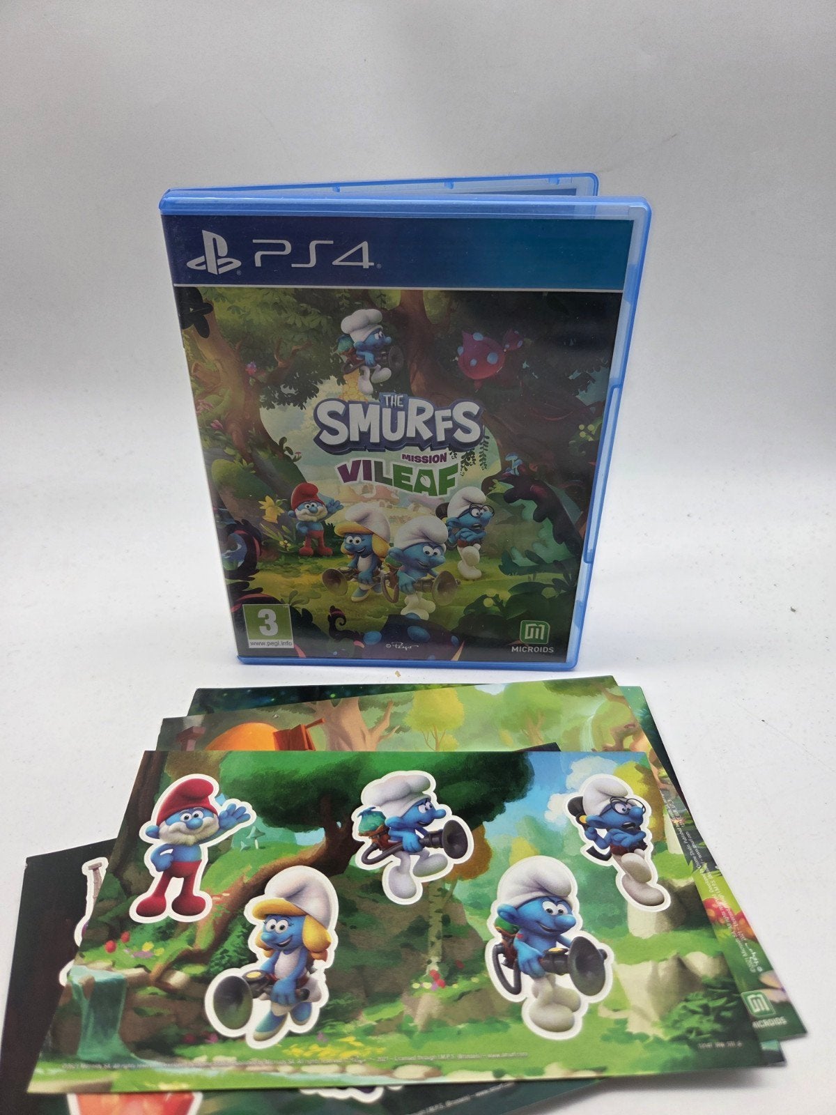 The Smurfs Mission Vileaf PS4 -, Microids, 57-59 Rue Gaston Tessier, 75019 Parijs, Frankrijk, 1 speler, Ophalen of Verzenden