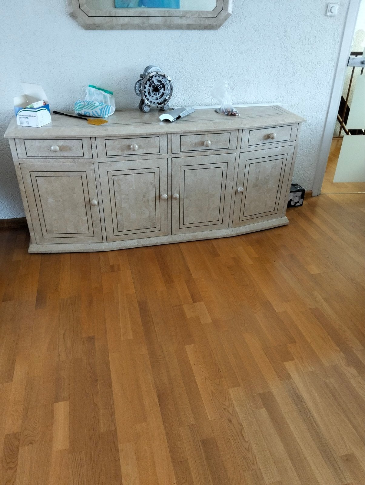 Dressoir marmer look, Huis en Inrichting, Complete inboedels, Ophalen of Verzenden