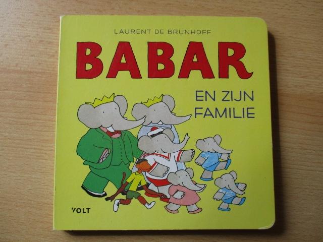 Babar kartonnen boek  Babar en zijn familie, Verzamelen, Ophalen of Verzenden, Gebruikt