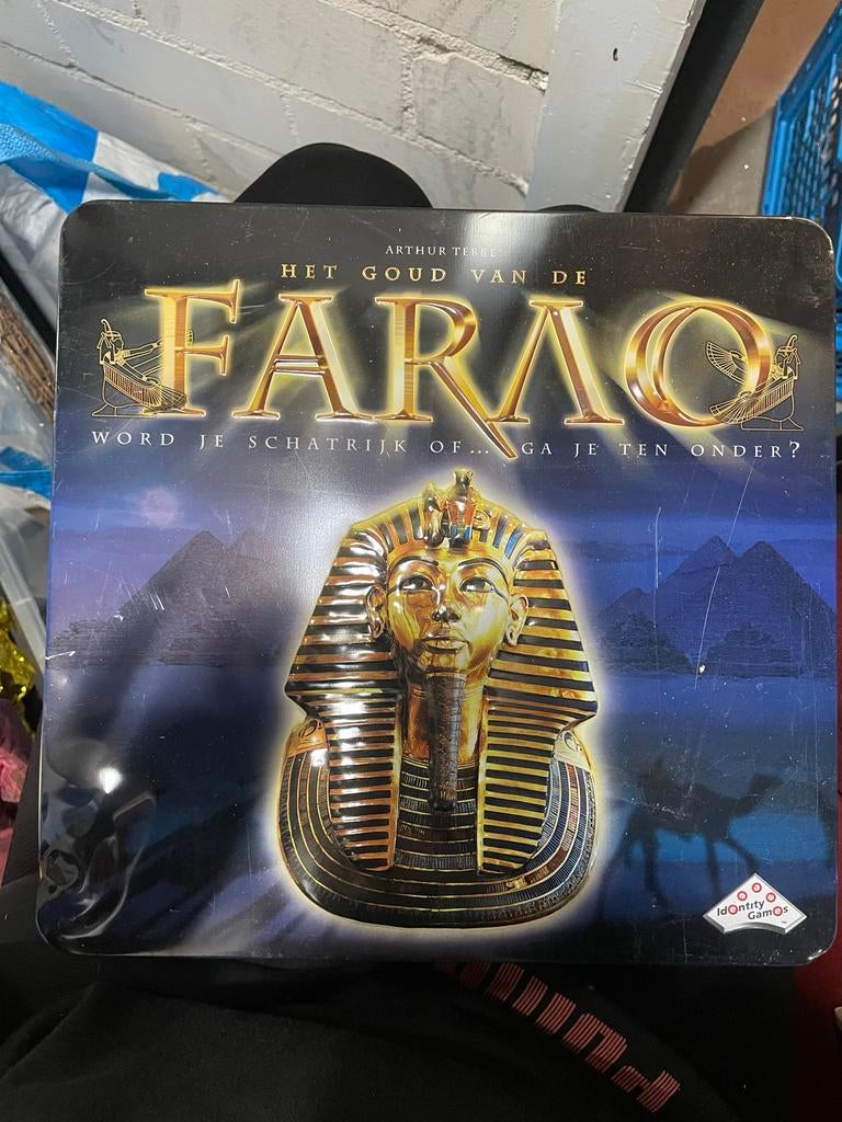 Het Goud van de Farao - compleet bordspel, Drie of vier spelers, Ophalen of Verzenden, Gebruikt