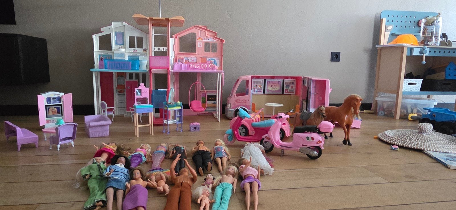 Barbie spullen, Ophalen, Gebruikt