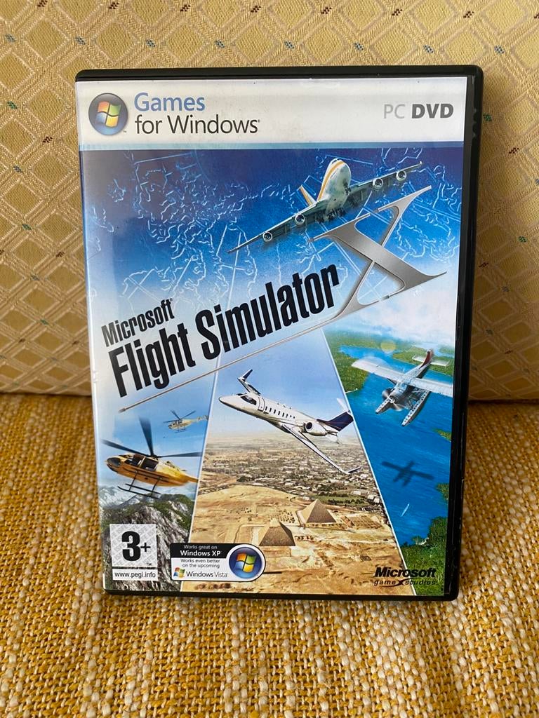 PC Game: Microsoft Flight Simulator, 1 speler, Ophalen of Verzenden, Zo goed als nieuw, Vanaf 12 jaar