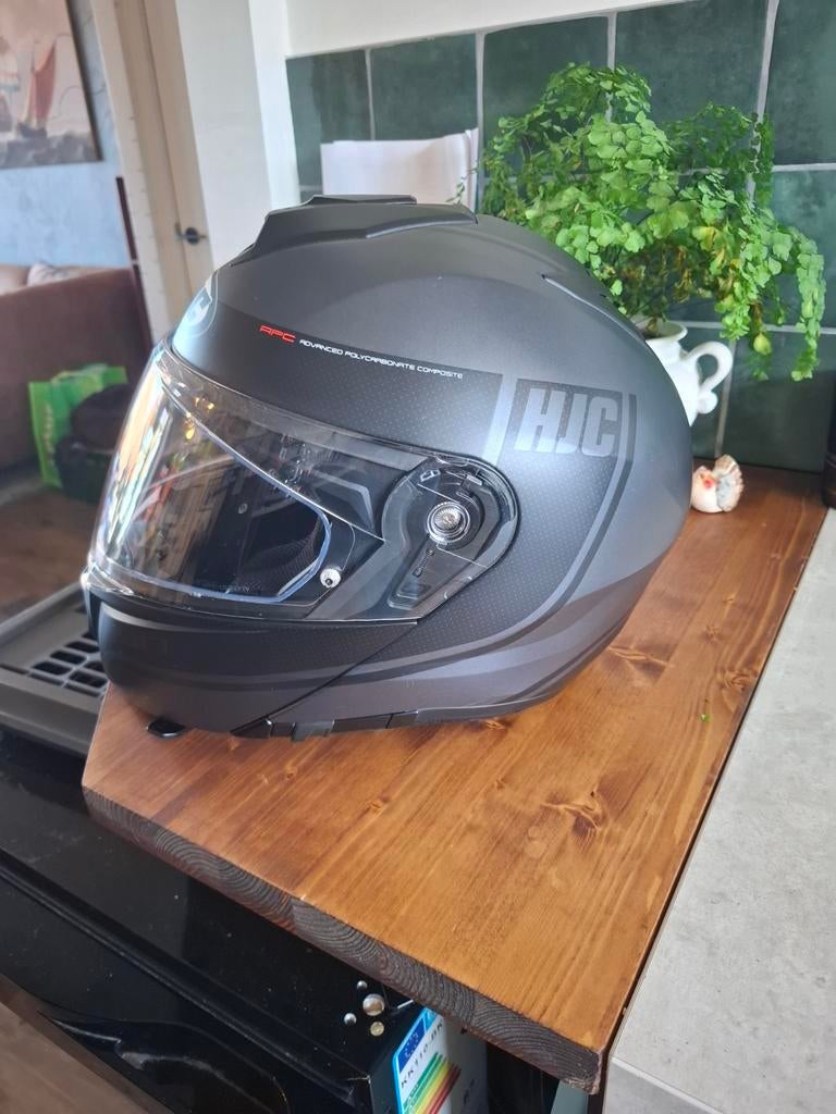 HJC i90 Integraalhelm Maat L met Pinlock en Zonnevizier, Motoren, Kleding | Motorhelmen, Heren, HJC, Ophalen of Verzenden, Integraalhelm