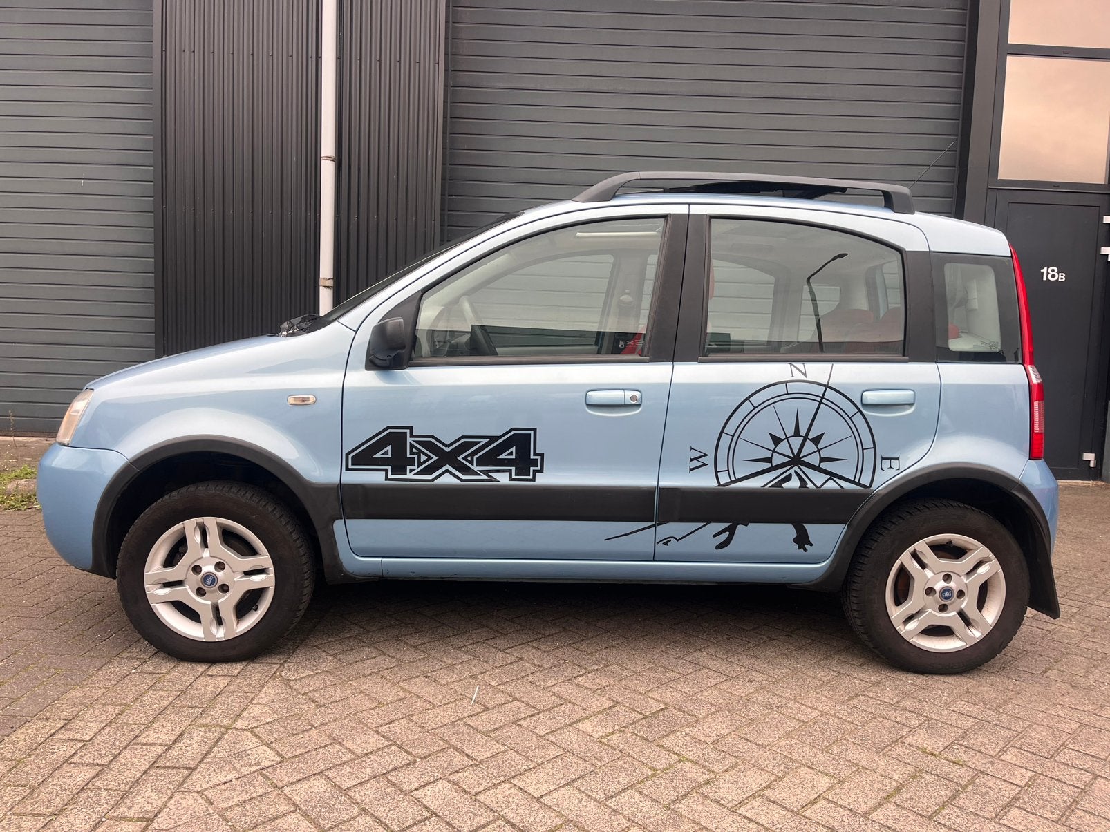 Fiat Panda 1.2 4X4, Climbing, schuif/kanteldak, Android Auto, 40 €/maand, 1242 cc, Origineel Nederlands, Handgeschakeld