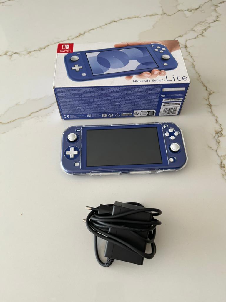 Mooie Nintendo switch lite, Ophalen, Overige kleuren, Zo goed als nieuw, Met beschermhoes of tas