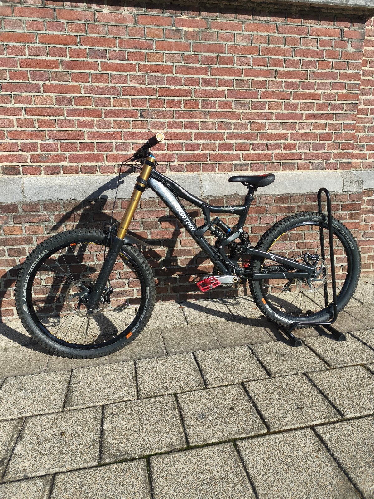 Rocky Mountain Flatline Downhill Mountainbike, Gebruikt, Fully, Schijfrem, 53 tot 57 cm