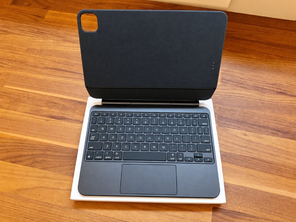 Apple Magic Keyboard 11 inch - Zwart, Ophalen of Verzenden, Zo goed als nieuw, Draadloos, Qwerty