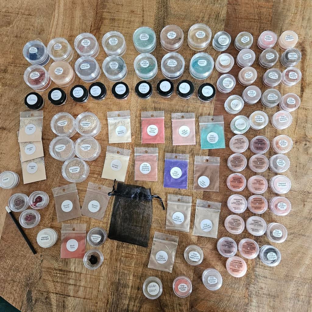 Mintenz 94 testers voor €1,50 per stuk, Ophalen of Verzenden, Nieuw, Ogen, Make-up